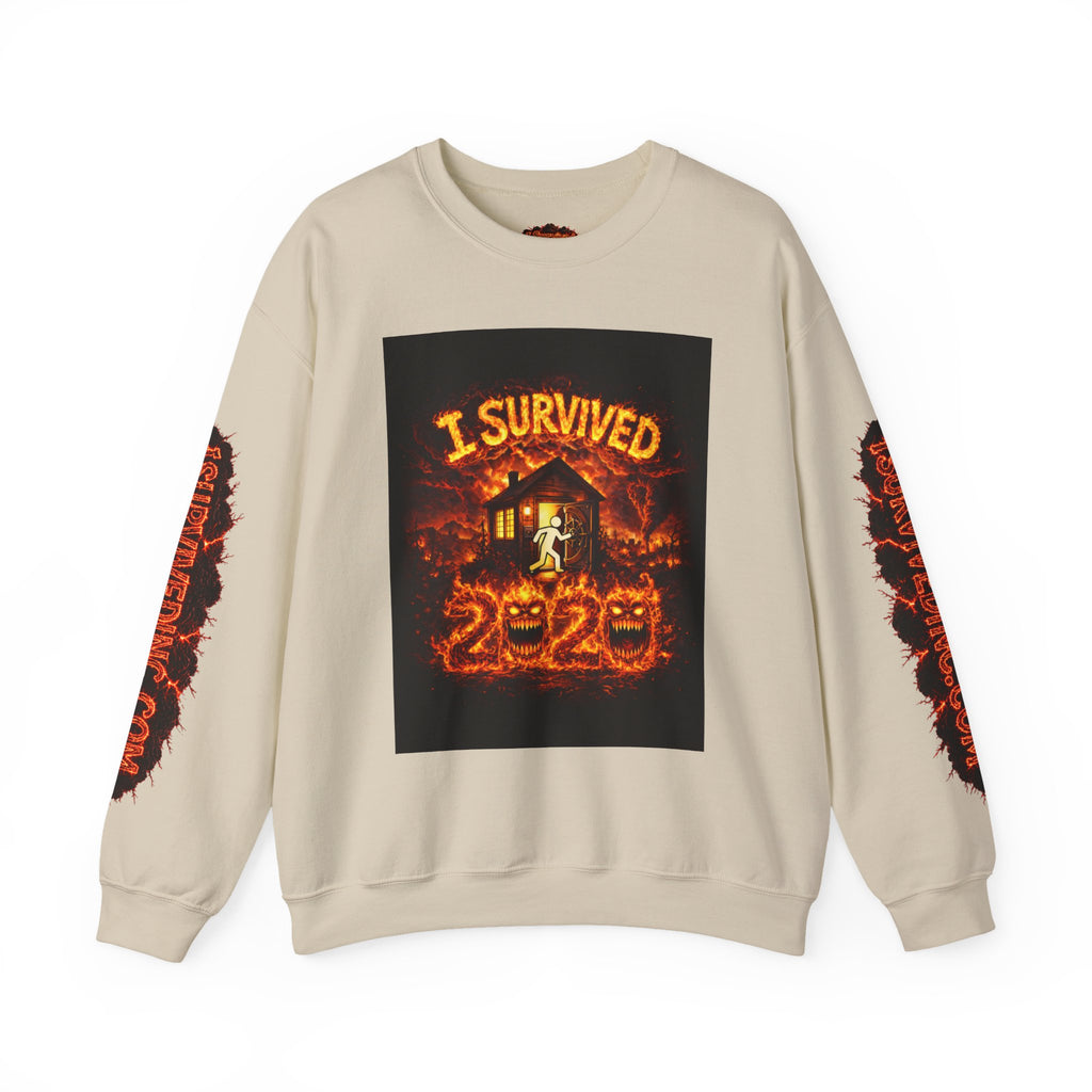 I Survived 2020 — WILDFIRES S2:E2: "The Bobcat Fire" Memorial Unisex Heavy Blend™ Crewneck Sweatshirt