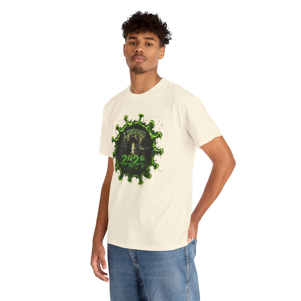 I Survived 2020 — Director's Cut S1:E3 "The Jab!" | Pandemic Edition Unisex Heavy Cotton Tee