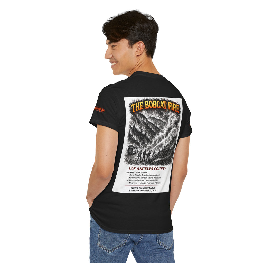 I Survived 2020 — S2:E2 "The Bobcat Fire" | Wildfire Edition Memorial Unisex Heavy Cotton Tee (SPECIAL EDITION)