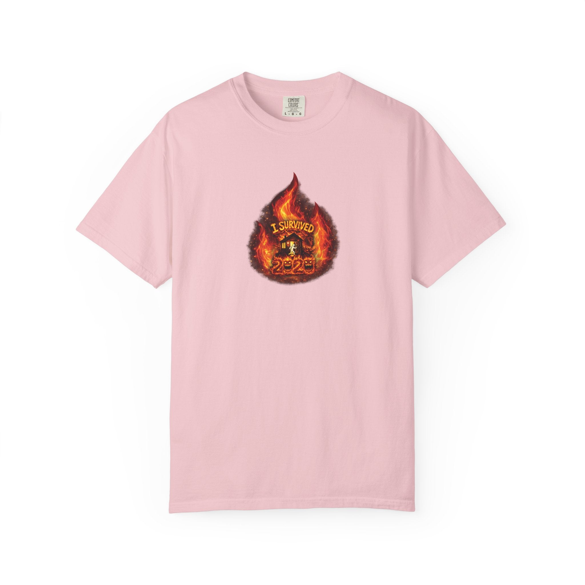 I Survived 2020 — WILDFIRES S2:E4: Director's Cut "Western U.S. Wildfire Season" Memorial Unisex Garment-Dyed T-shirt