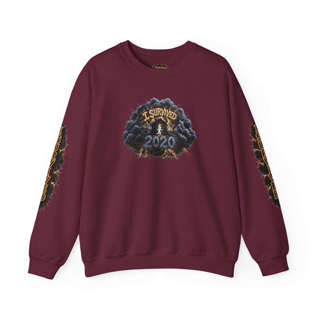 I Survived 2020 — Original PILOT Design: Director's Cut Special Edition Unisex Heavy Blend™ Crewneck Sweatshirt