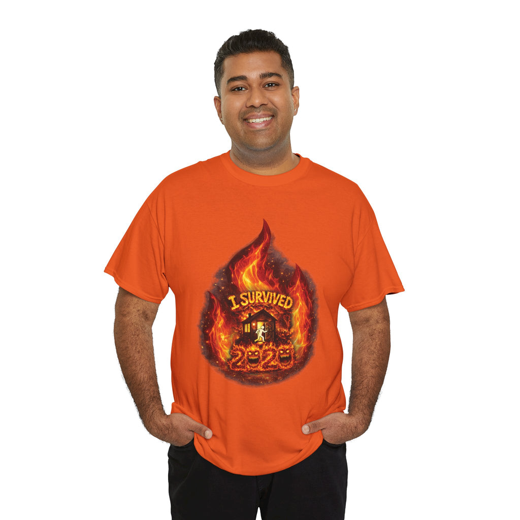 I Survived 2020 — Director's Cut S2:E1 "Berry Creek" | Wildfire Edition Memorial Unisex Heavy Cotton Tee