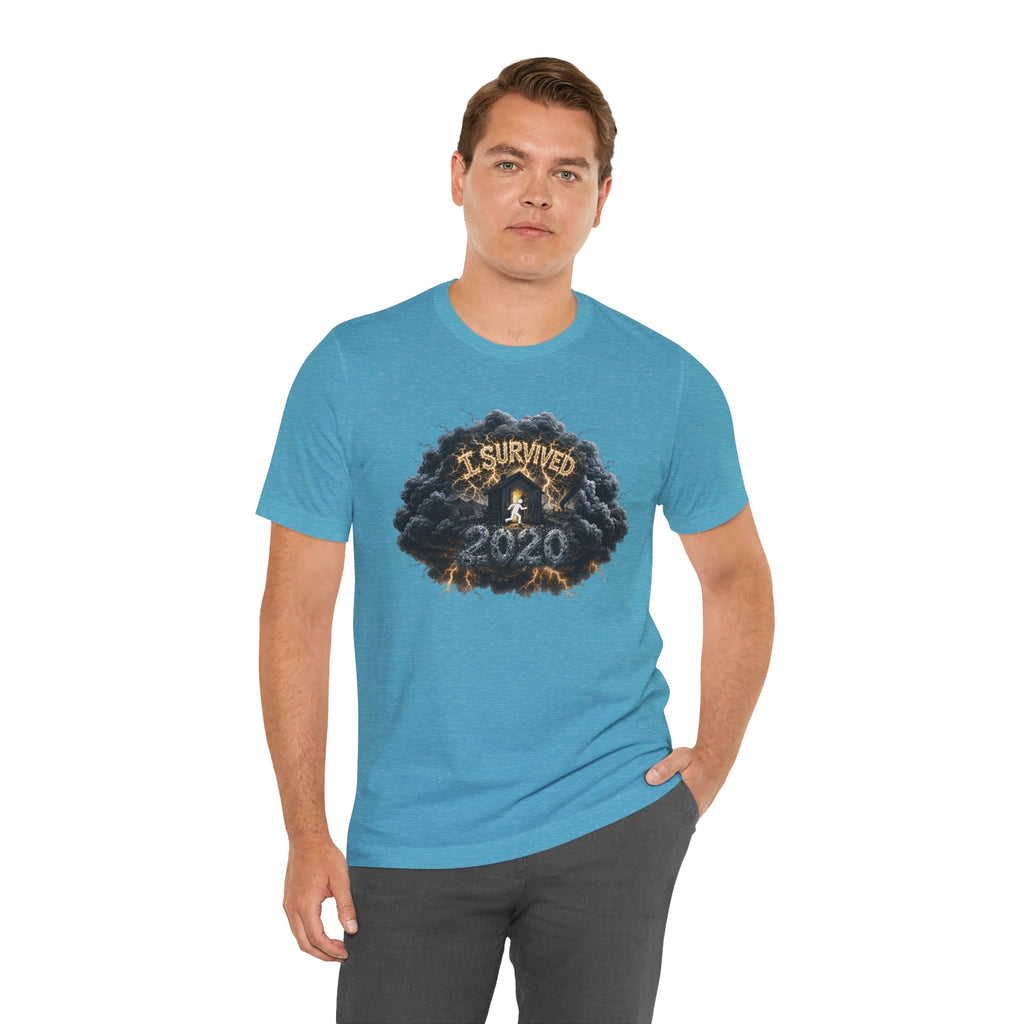 I Survived 2020 — Director's Cut Original Design Teaser Tee | Season 1 Premiere Drop Unisex Jersey Short Sleeve Tee