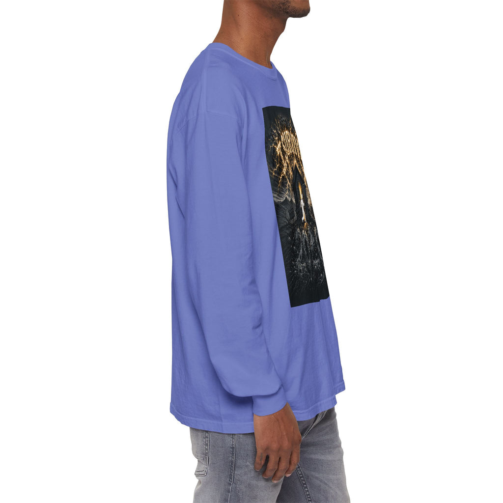 I Survived 2020 — Original PILOT Design Unisex Garment-Dyed Long Sleeve Tee