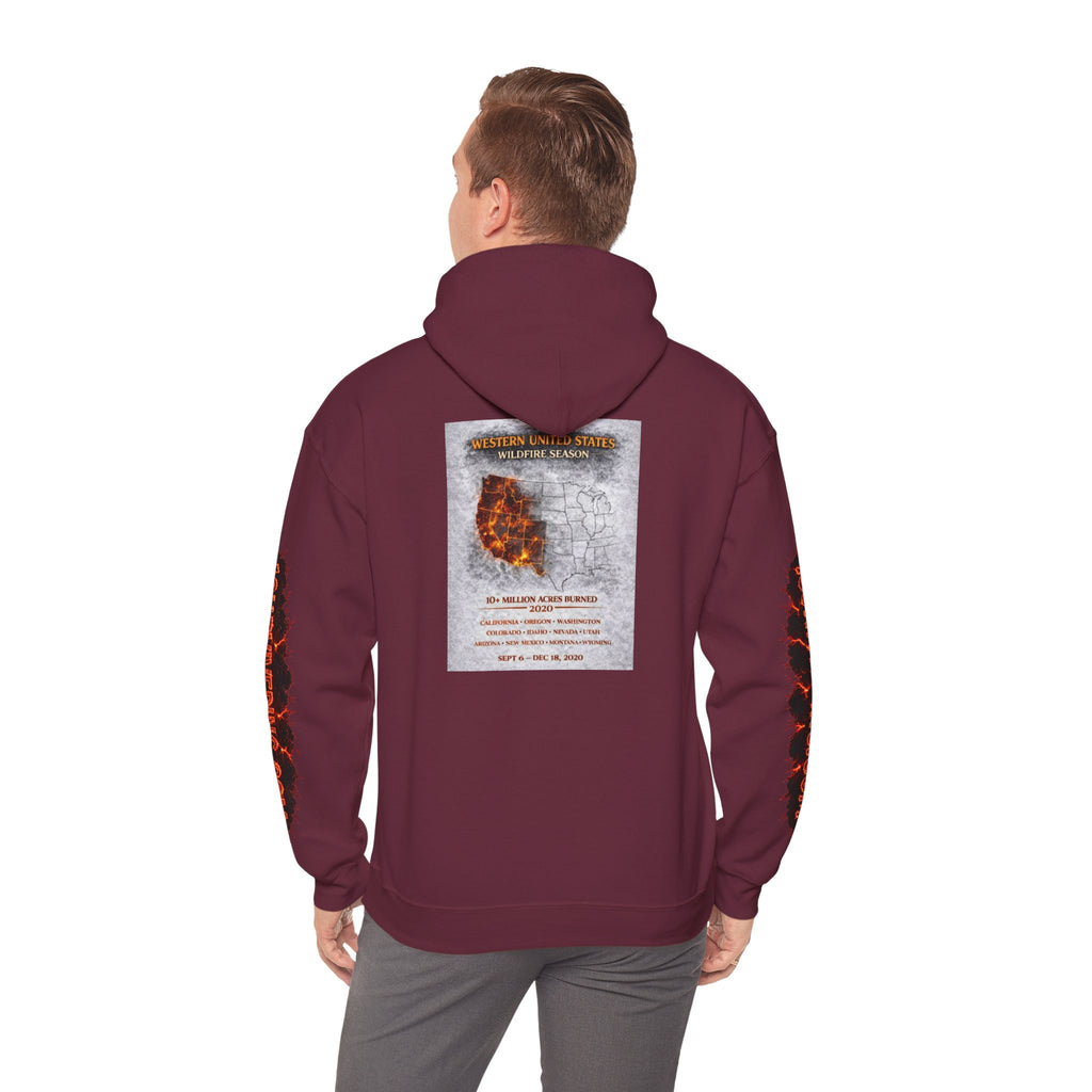 I Survived 2020 — WILDFIRES S2:E4: "Western U.S." Memorial Hoodie