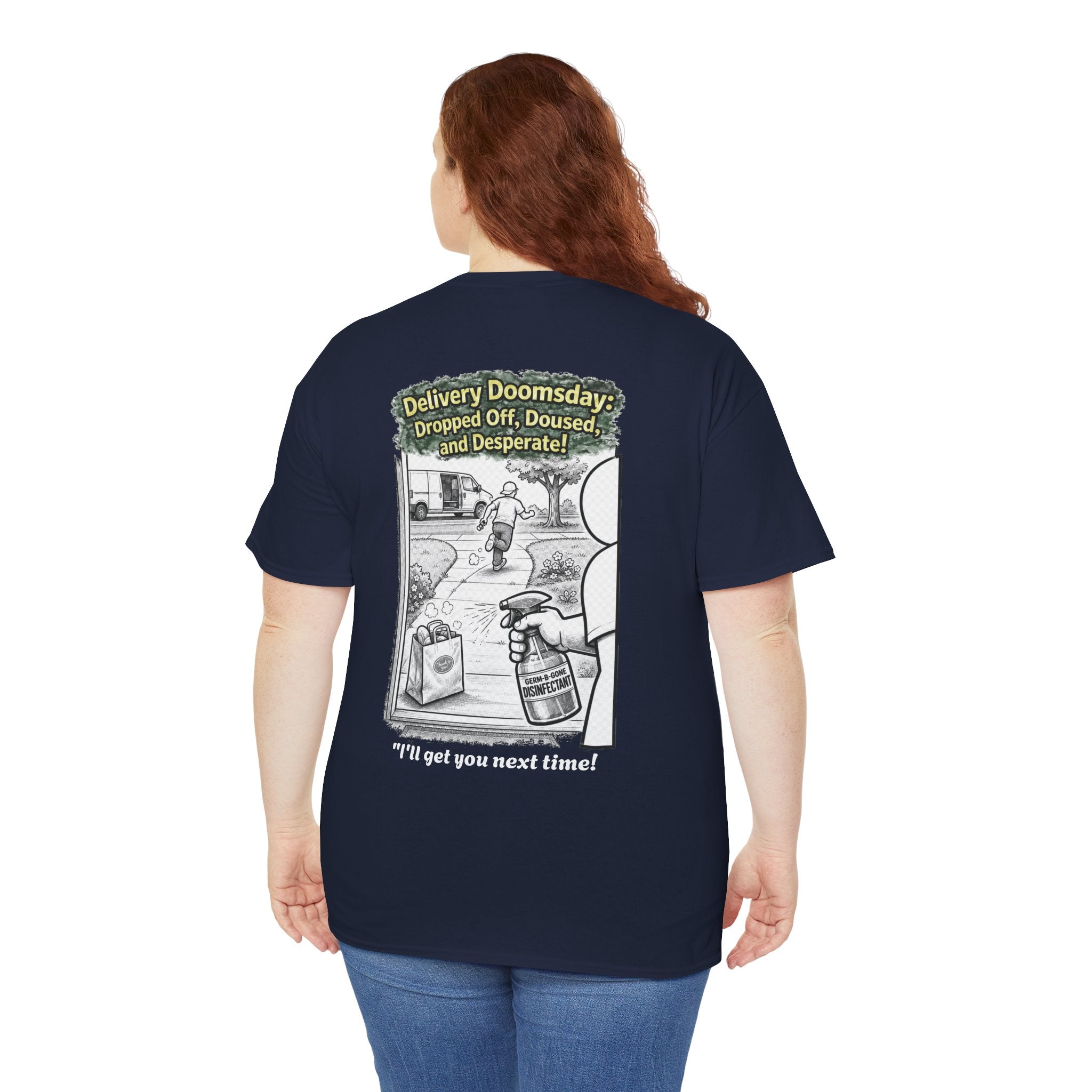 I Survived 2020 — Director's Cut S1:E5 "Delivery Doomsday" | Pandemic Edition Unisex Heavy Cotton Tee