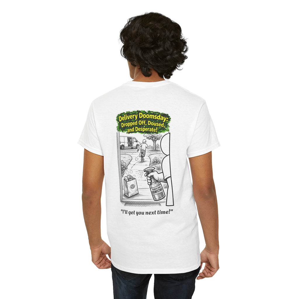 I Survived 2020 —  PANDEMIC S1:E5: Director's Cut "Delivery Doomsday" Unisex Heavy Cotton Tee
