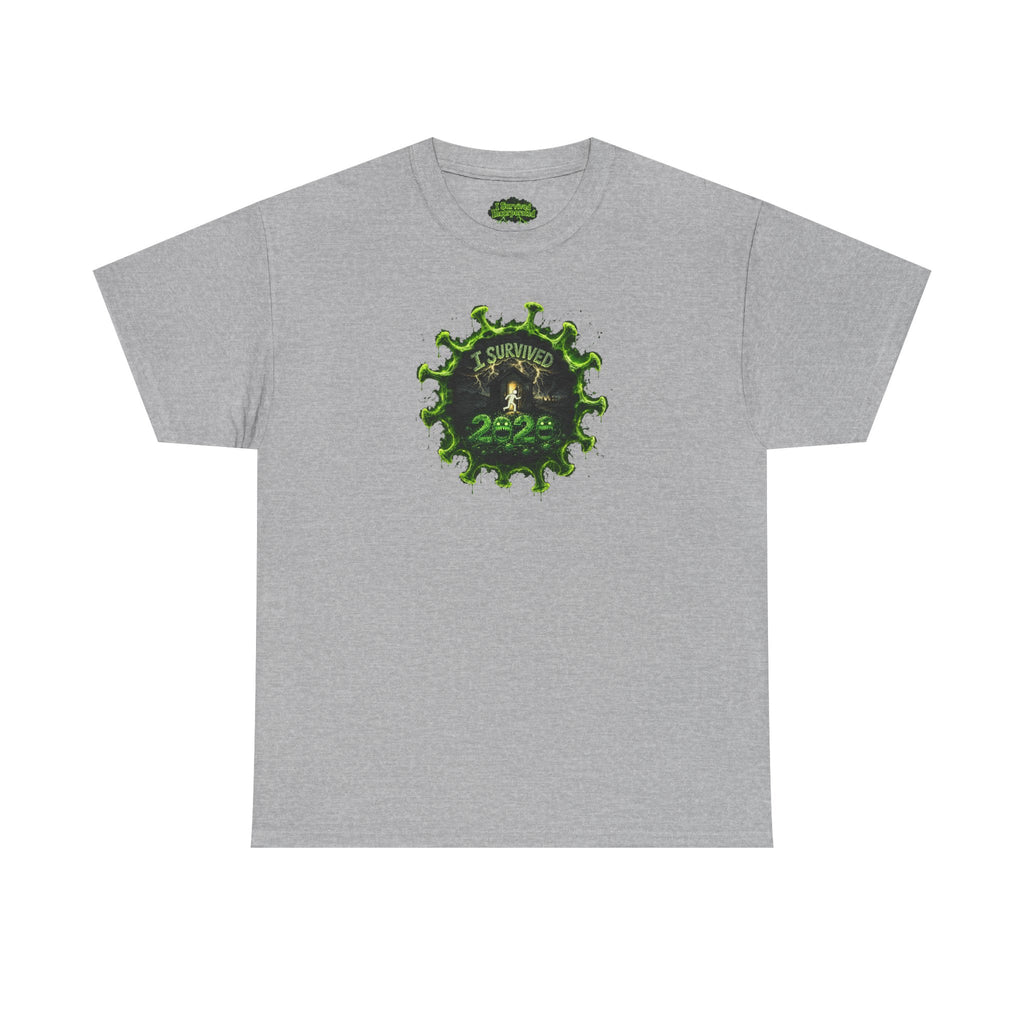 I Survived 2020 — PANDEMIC S1:E2: Director's Cut "The Coming of COVID" Unisex Heavy Cotton Tee