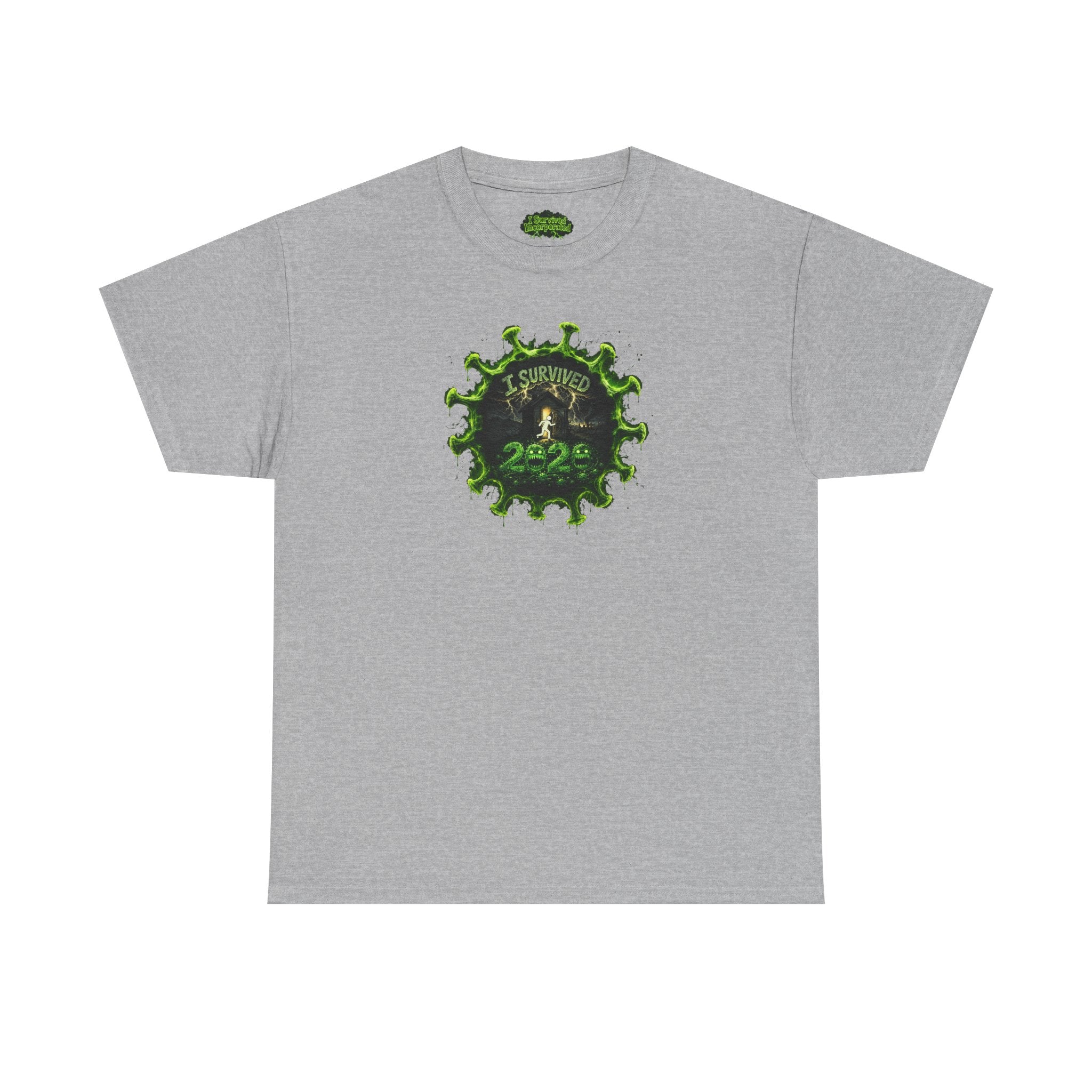I Survived 2020 — PANDEMIC S1:E2: Director's Cut "The Coming of COVID" Unisex Heavy Cotton Tee