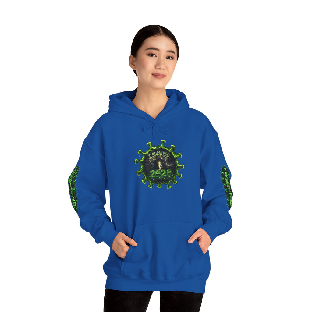 I Survived 2020 — Director's Cut S1:E2 "The Coming of COVID" | Pandemic Edition Hoodie Sweatshirt