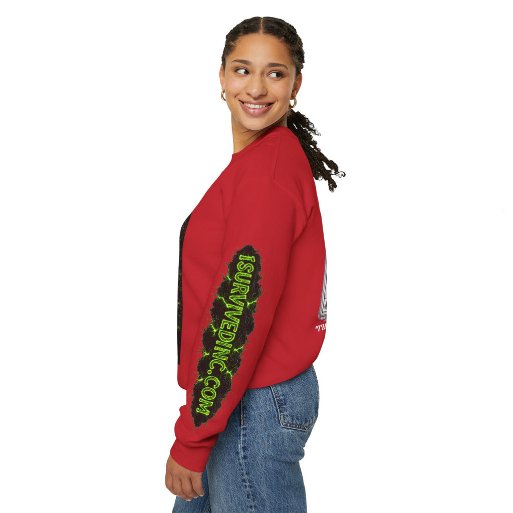 I Survived 2020 — PANDEMIC S1:E5: "Delivery Doomsday" Unisex Heavy Blend™ Crewneck Sweatshirt