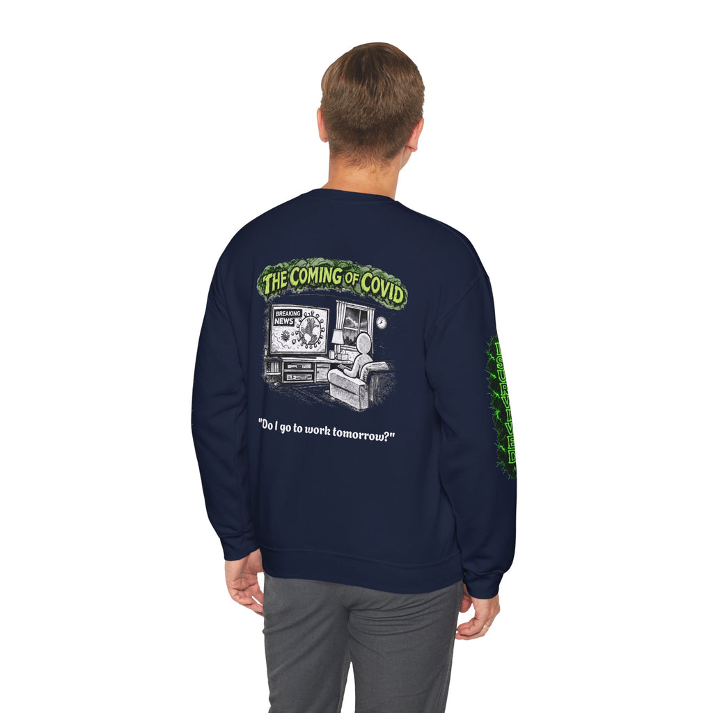I Survived 2020 — Director's Cut S1:E2 "The Coming of COVID" | Pandemic Edition Unisex Heavy Blend™ Crewneck Sweatshirt