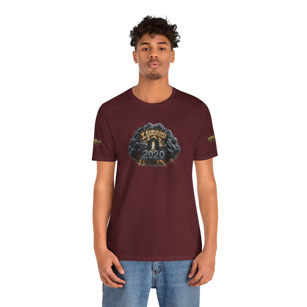 I Survived 2020 — Original PILOT Design: Director's Cut Unisex Jersey Short Sleeve Tee