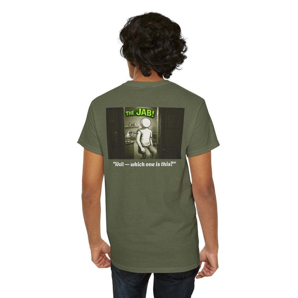 Sobreviví al 2020 — T1:E3 "¡La vacuna!" | Camiseta unisex de algodón grueso Edición Pandemia
