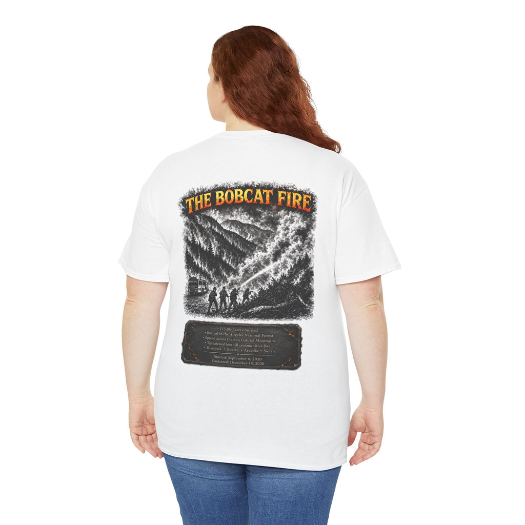I Survived 2020 — Director's Cut S2:E2 "The Bobcat Fire" | Wildfire Edition Memorial Unisex Heavy Cotton Tee