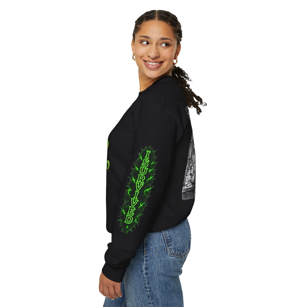 I Survived 2020 — Director's Cut S1:E1 "COVID-19: The Coronavirus" | Pandemic Edition Unisex Heavy Blend™ Crewneck Sweatshirt