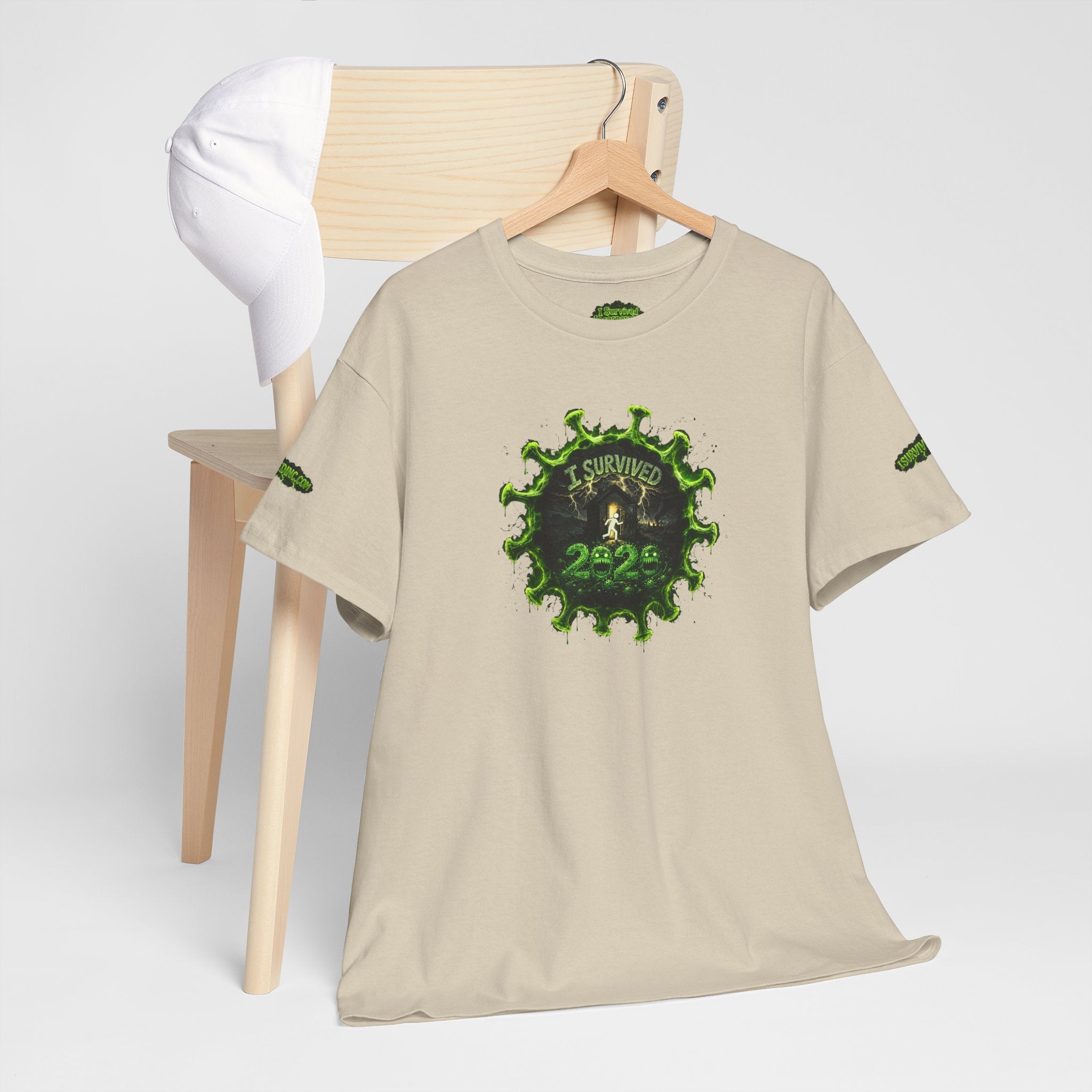 I Survived 2020 — PANDEMIC S1:E5: Director's Cut Special Edition "Delivery Doomsday" Unisex Heavy Cotton Tee
