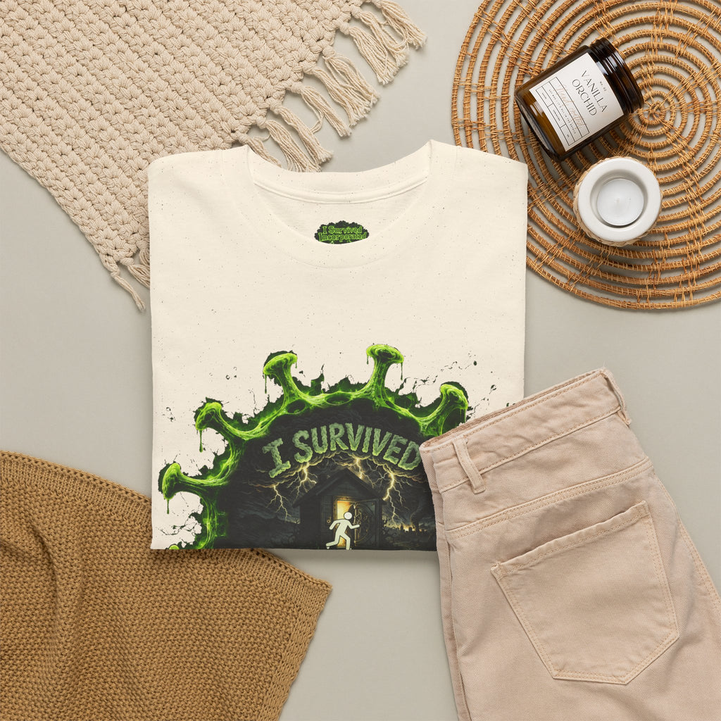 I Survived 2020 — Director's Cut S1:E4 "Mask Madness Mayhem Moment" | Pandemic Edition Unisex Heavy Cotton Tee