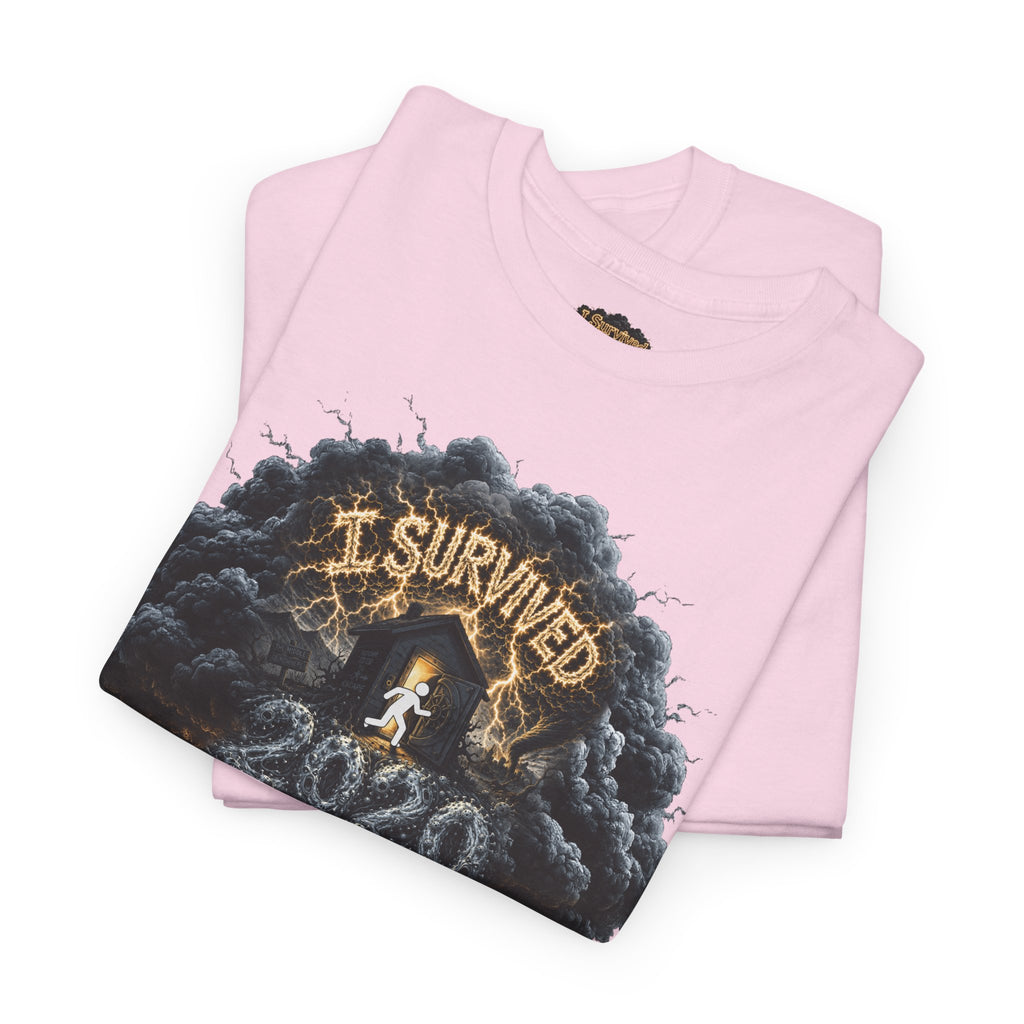 I Survived 2020 — Director's Cut Original Design Teaser Tee | Season 1 Premiere Drop Unisex Heavy Cotton Tee