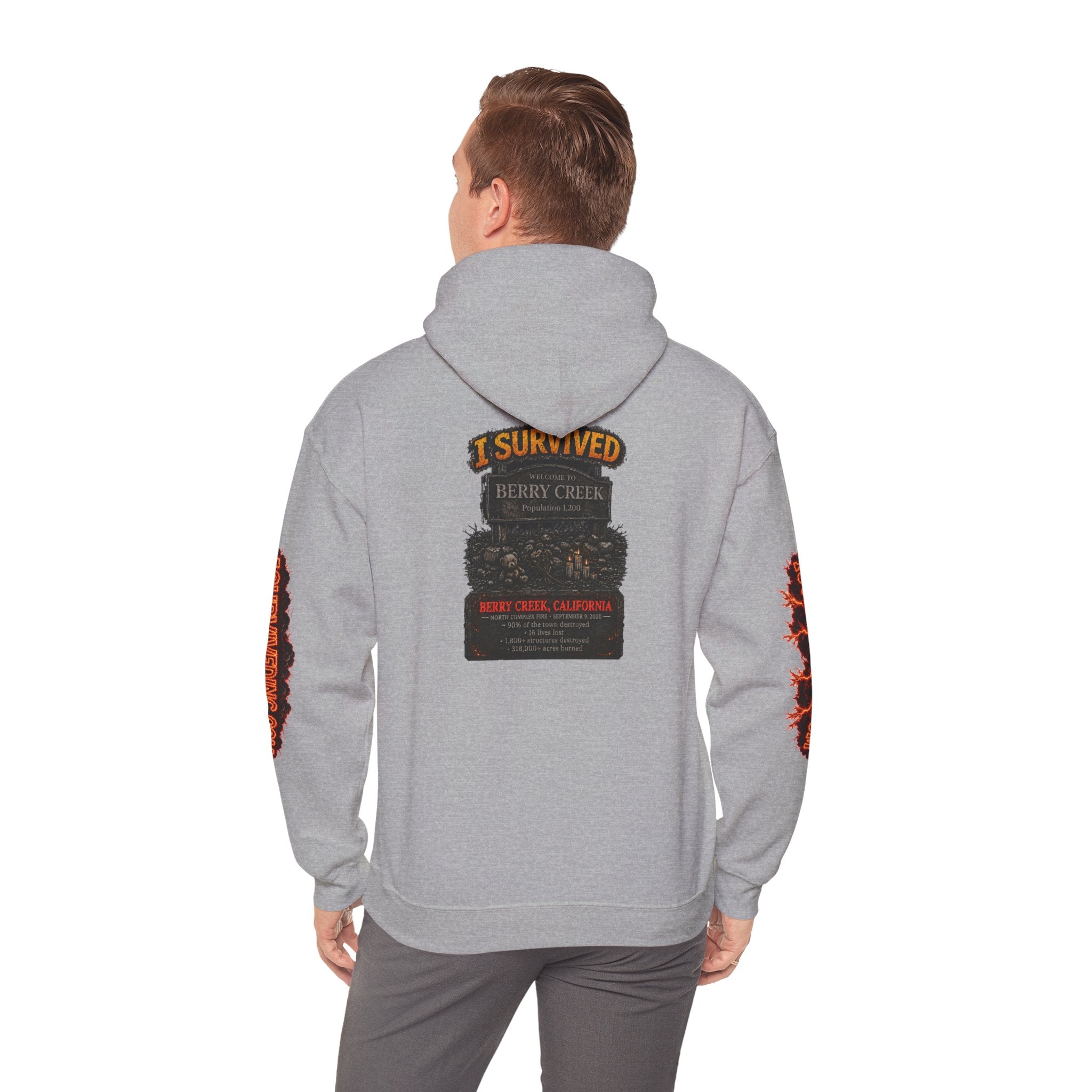 I Survived 2020 — WILDFIRES S2:E1: "Berry Creek" Memorial Hoodie