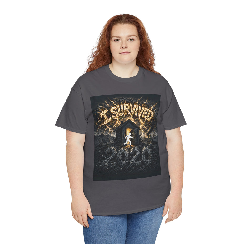 I Survived 2020 — Original PILOT Design Unisex Heavy Cotton Tee