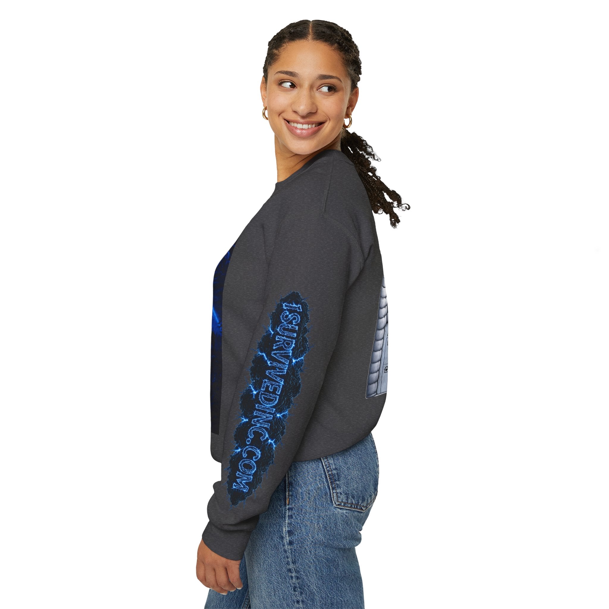 I Survived 2020 — LOCKDOWN S3:E1: "Quarantine" Unisex Heavy Blend™ Crewneck Sweatshirt