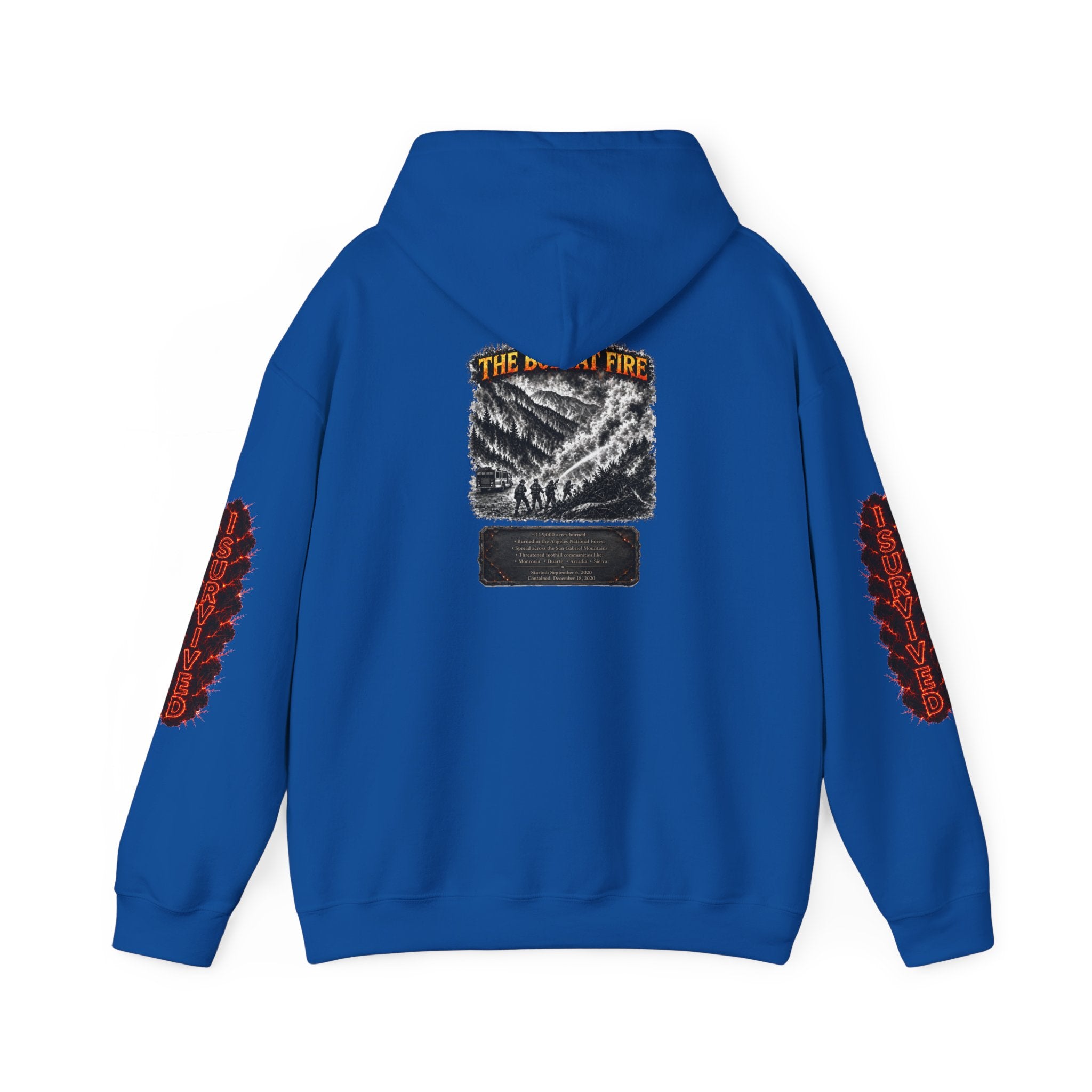 I Survived 2020 — Director's Cut S2:E2 "The Bobcat Fire" | Wildfire Edition Memorial Hoodie Sweatshirt