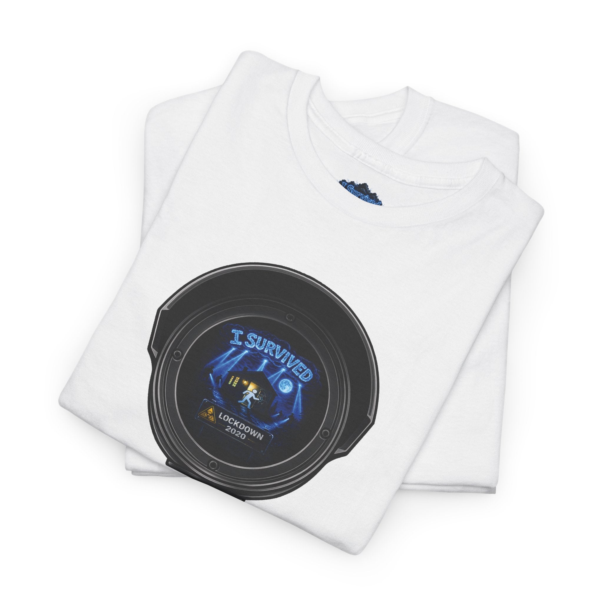 I Survived 2020 — LOCKDOWN S3:E1: Director's Cut "Quarantine" Unisex Heavy Cotton Tee