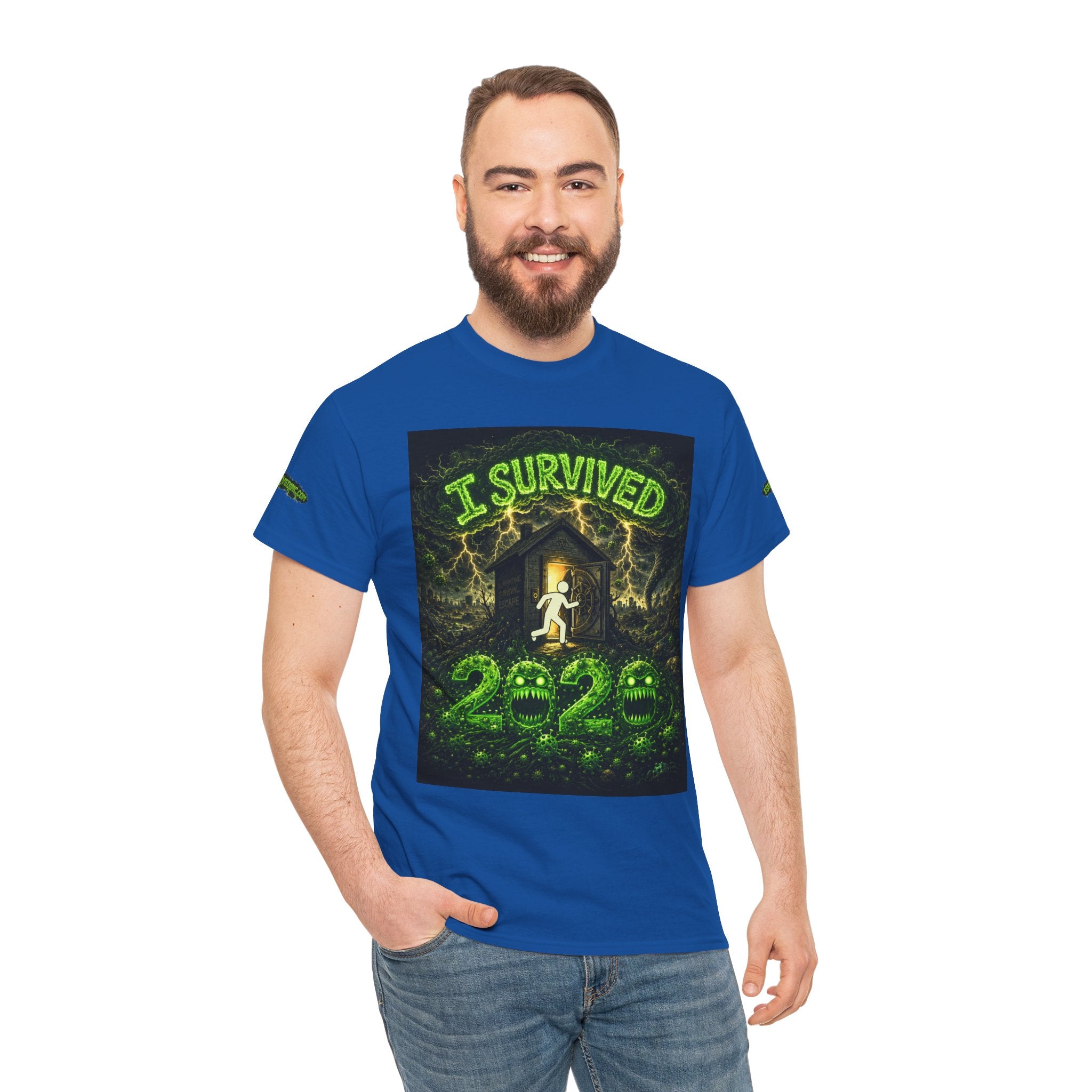 I Survived 2020 — S1:E5 "Delivery Doomsday" | Pandemic Edition Unisex Heavy Cotton Tee (SPECIAL EDITION)