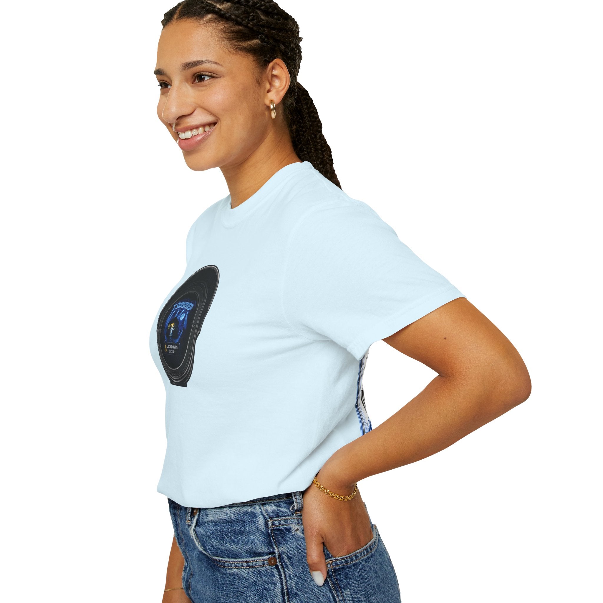 I Survived 2020 —  LOCKDOWN S3:E2: Director's Cut "Dating Under Lockdown" Unisex Garment-Dyed T-shirt
