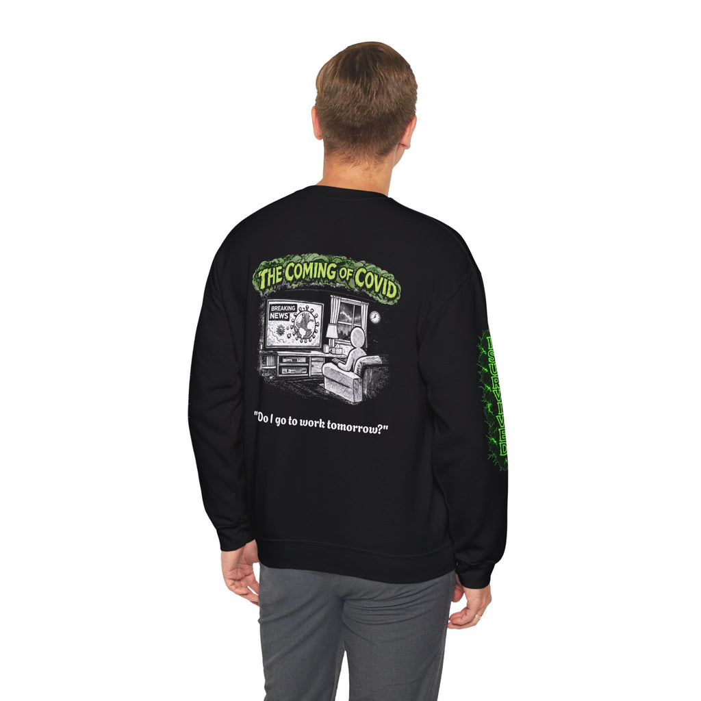 I Survived 2020 — Director's Cut S1:E2 "The Coming of COVID" | Pandemic Edition Unisex Heavy Blend™ Crewneck Sweatshirt