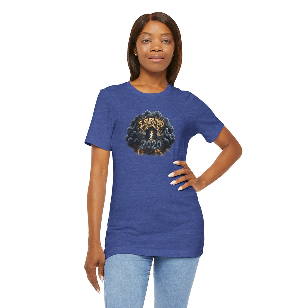 I Survived 2020 — Original PILOT Design: Director's Cut Unisex Jersey Short Sleeve Tee