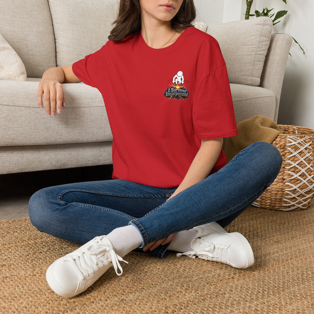 I Survived 2020 — "Please Stand By" Test Pattern Tee Summer Premier Unisex Softstyle T-Shirt