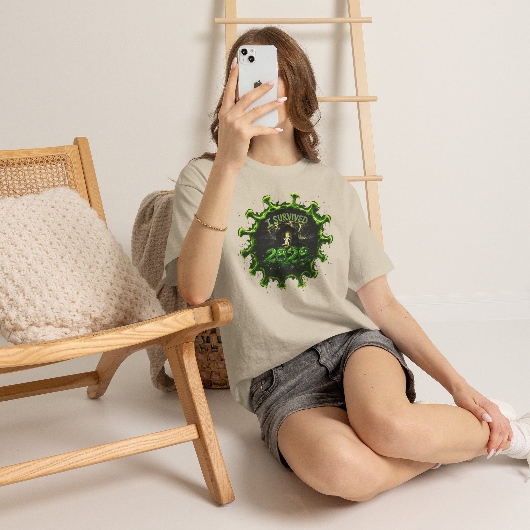 I Survived 2020 — Director's Cut S1:E5 "Delivery Doomsday" | Pandemic Edition Unisex Heavy Cotton Tee