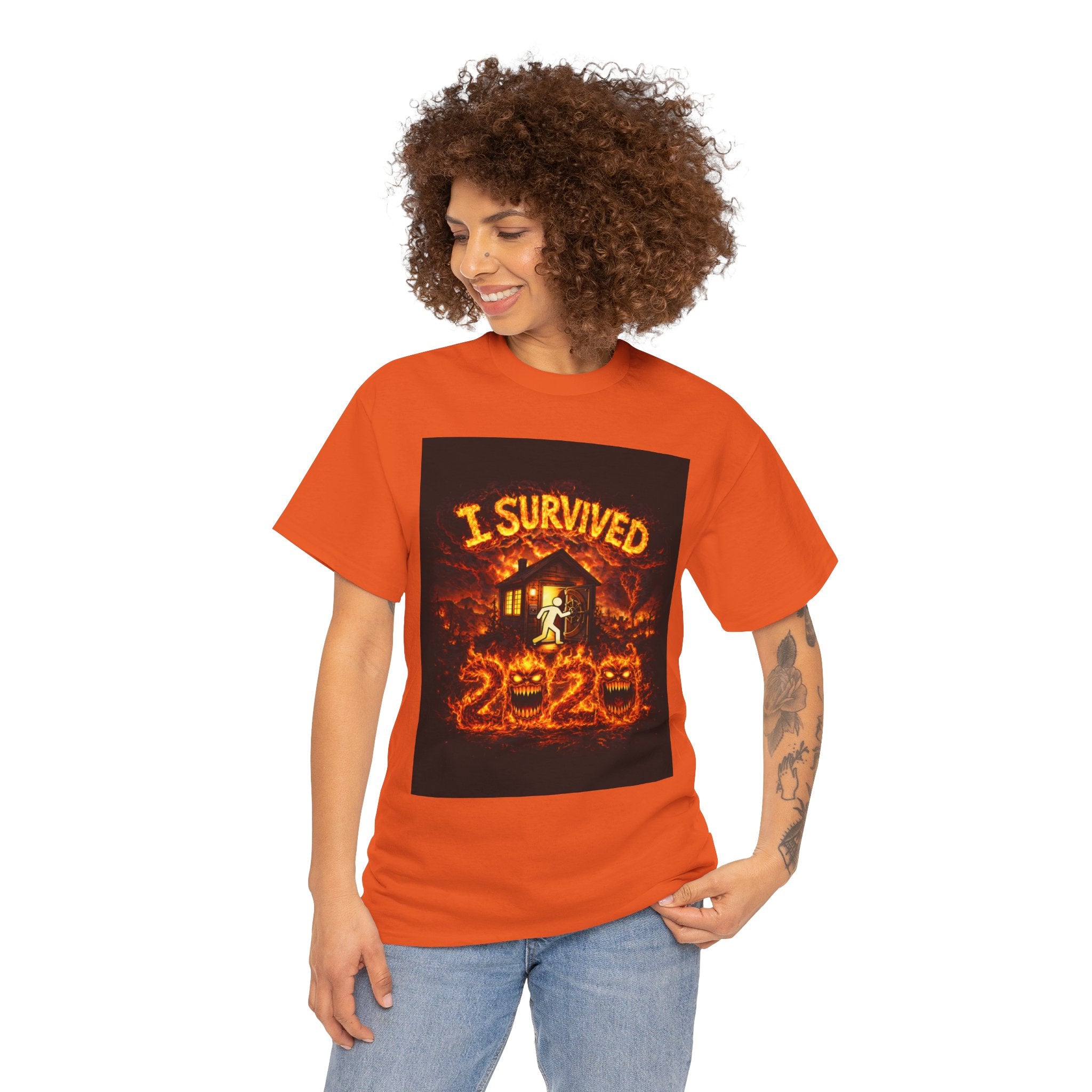 I Survived 2020 — S2:E1 "Berry Creek" | Wildfire Edition Memorial Unisex Heavy Cotton Tee
