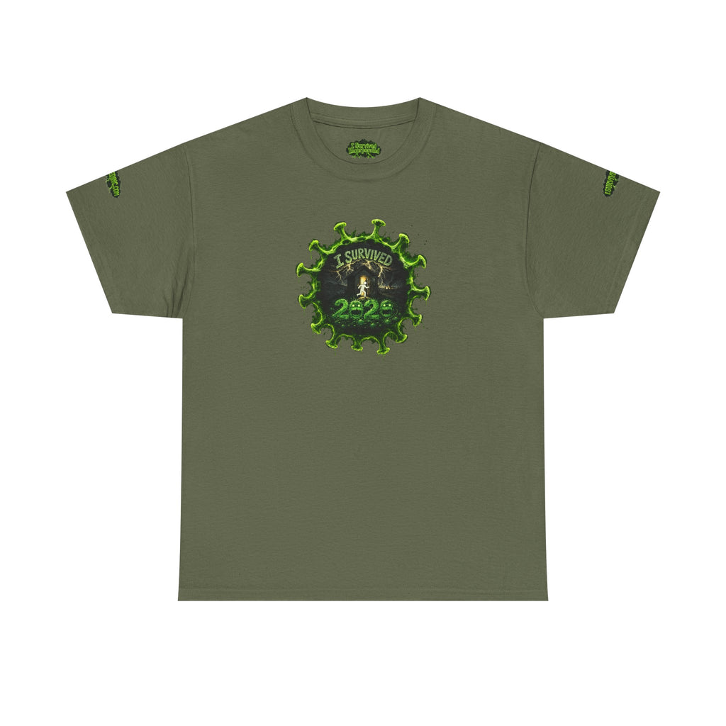 I Survived 2020 — PANDEMIC S1:E5: Director's Cut Special Edition "Delivery Doomsday" Unisex Heavy Cotton Tee