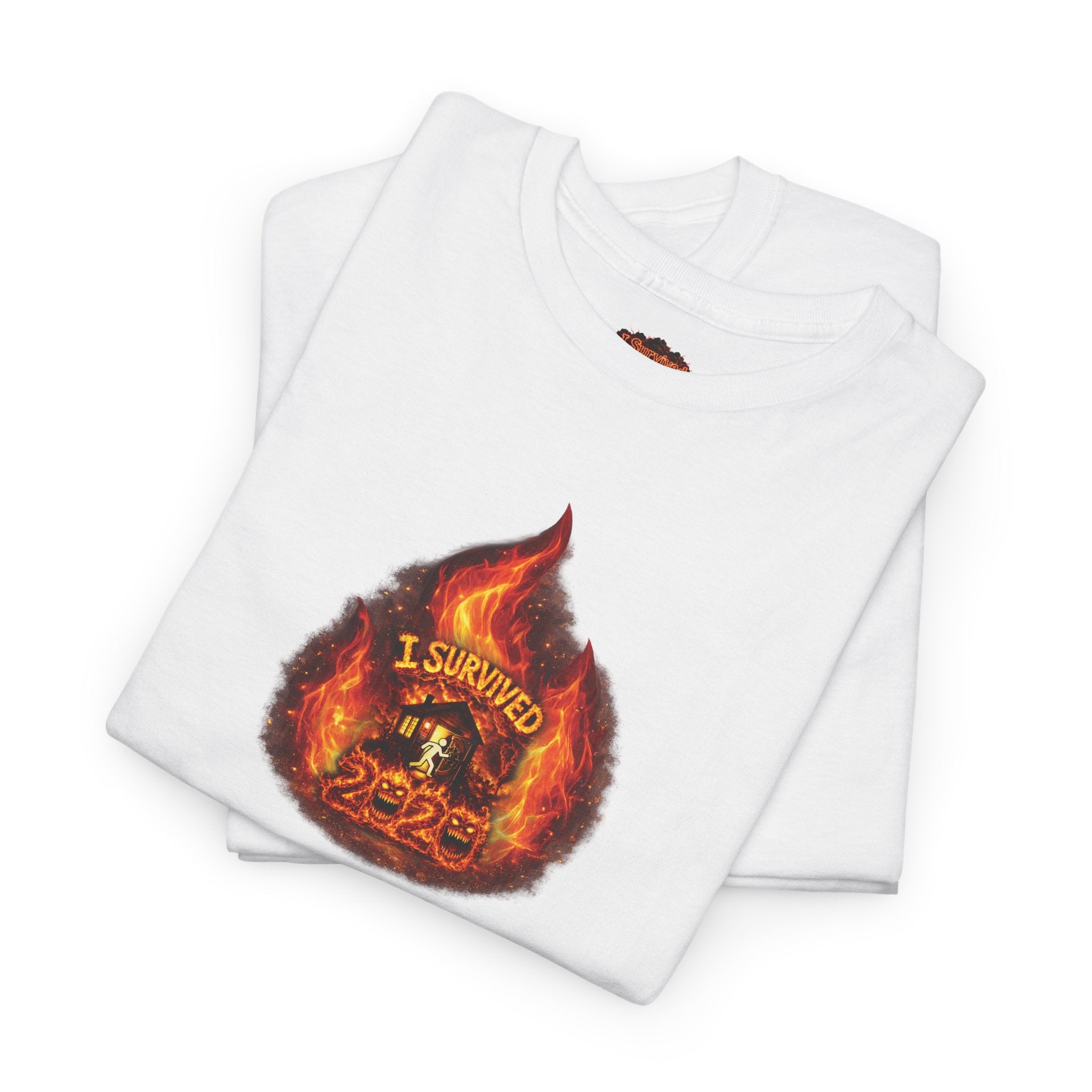 I Survived 2020 — WILDFIRES S2:E1: Director's Cut Special Edition "Berry Creek" Memorial Unisex Heavy Cotton Tee