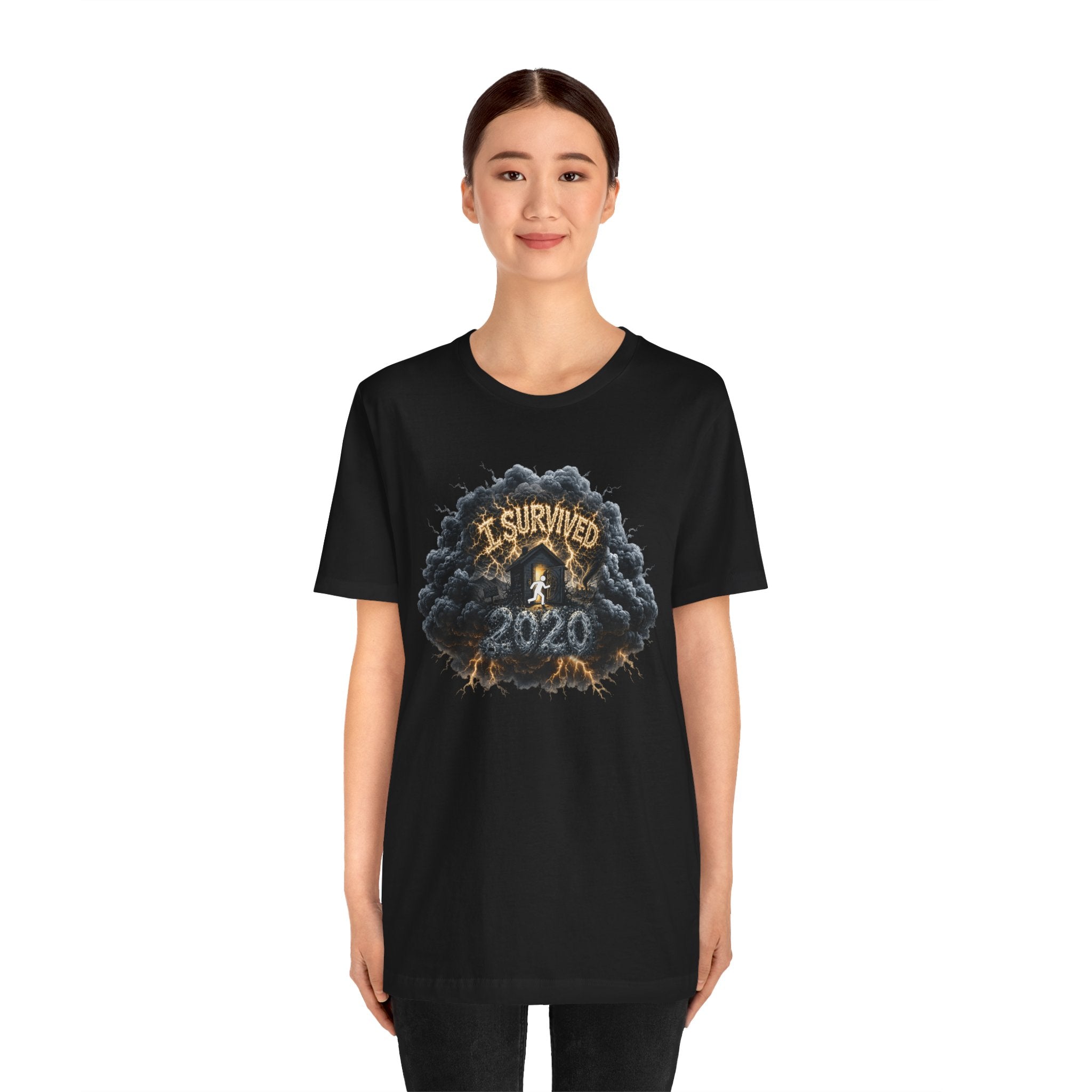 I Survived 2020 — Director's Cut Original Design Teaser Tee | Season 1 Premiere Drop Unisex Jersey Short Sleeve Tee
