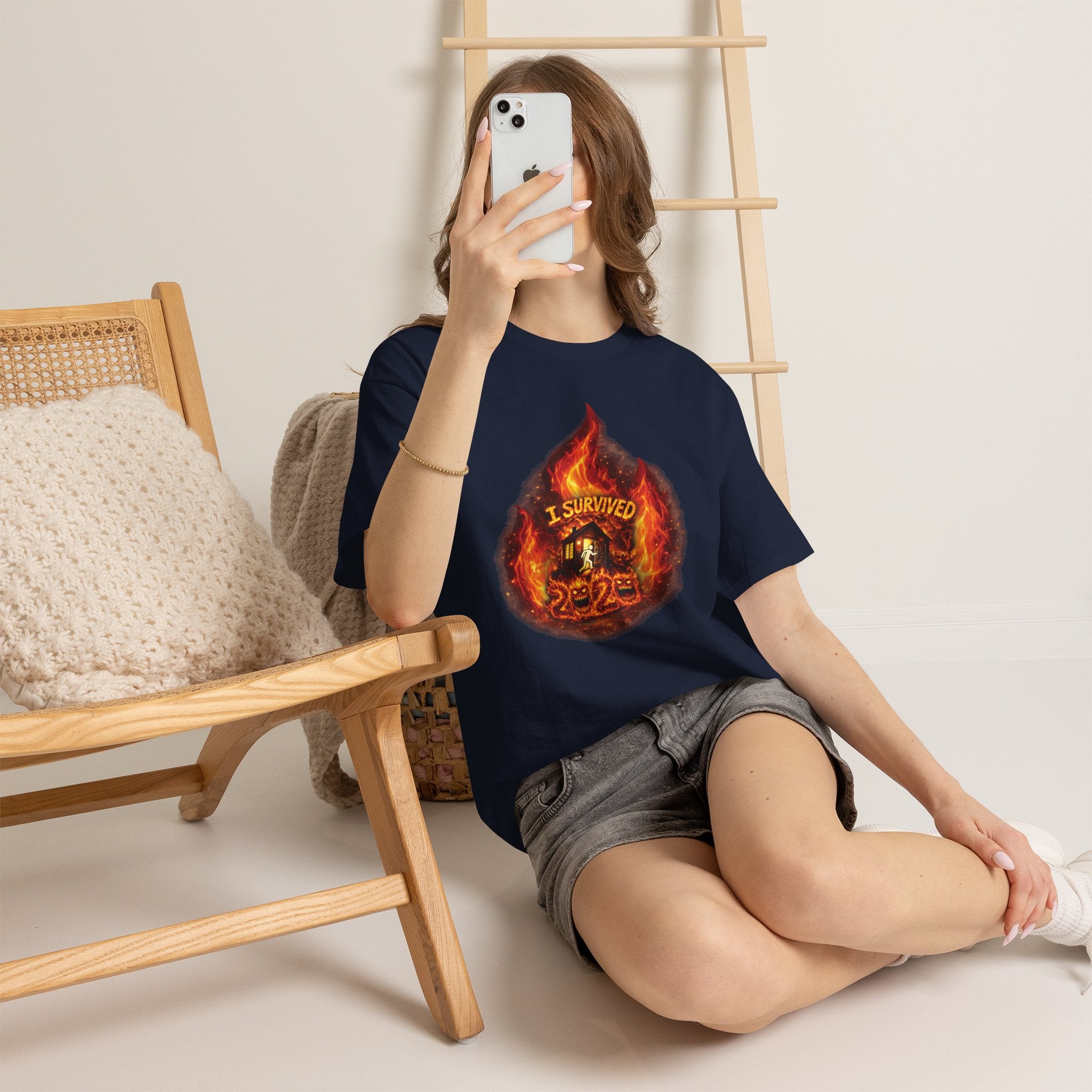 I Survived 2020 — Director's Cut S2:E1 "Berry Creek" | Wildfire Edition Memorial Unisex Heavy Cotton Tee