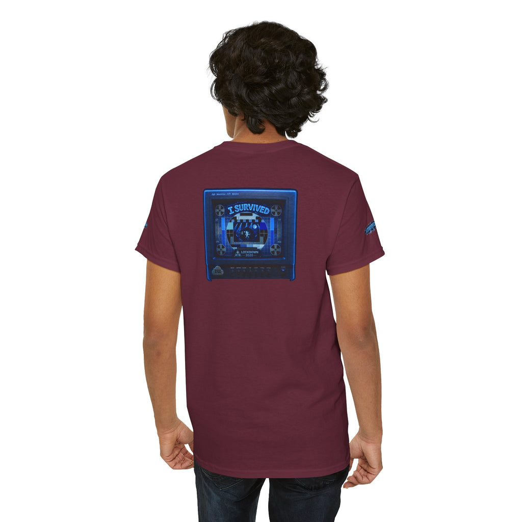 I Survived 2020 — "Please Stand By" Test Pattern Tee Lockdown Special Edition Summer Exclusive Unisex Heavy Cotton Tee
