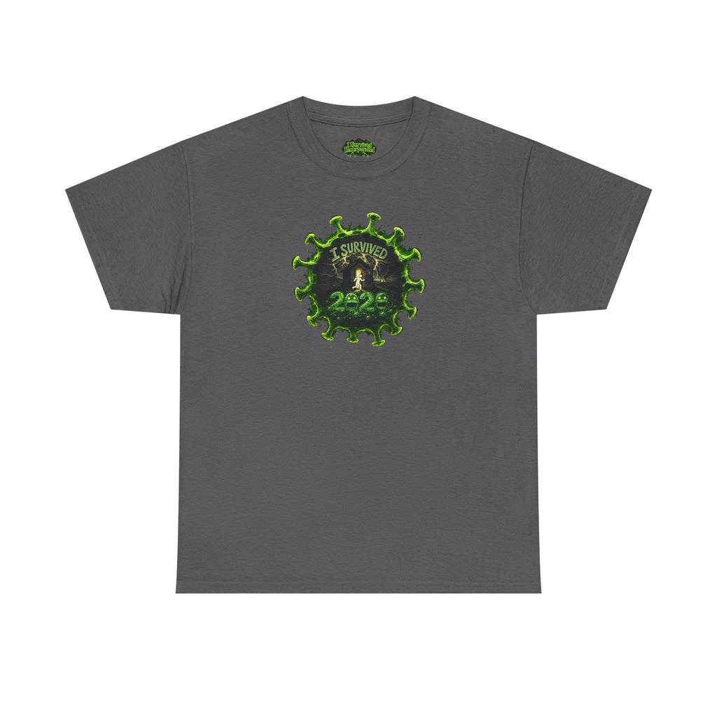 I Survived 2020 — PANDEMIC S1:E4: Director's Cut "Mask Madness" Unisex Heavy Cotton Tee