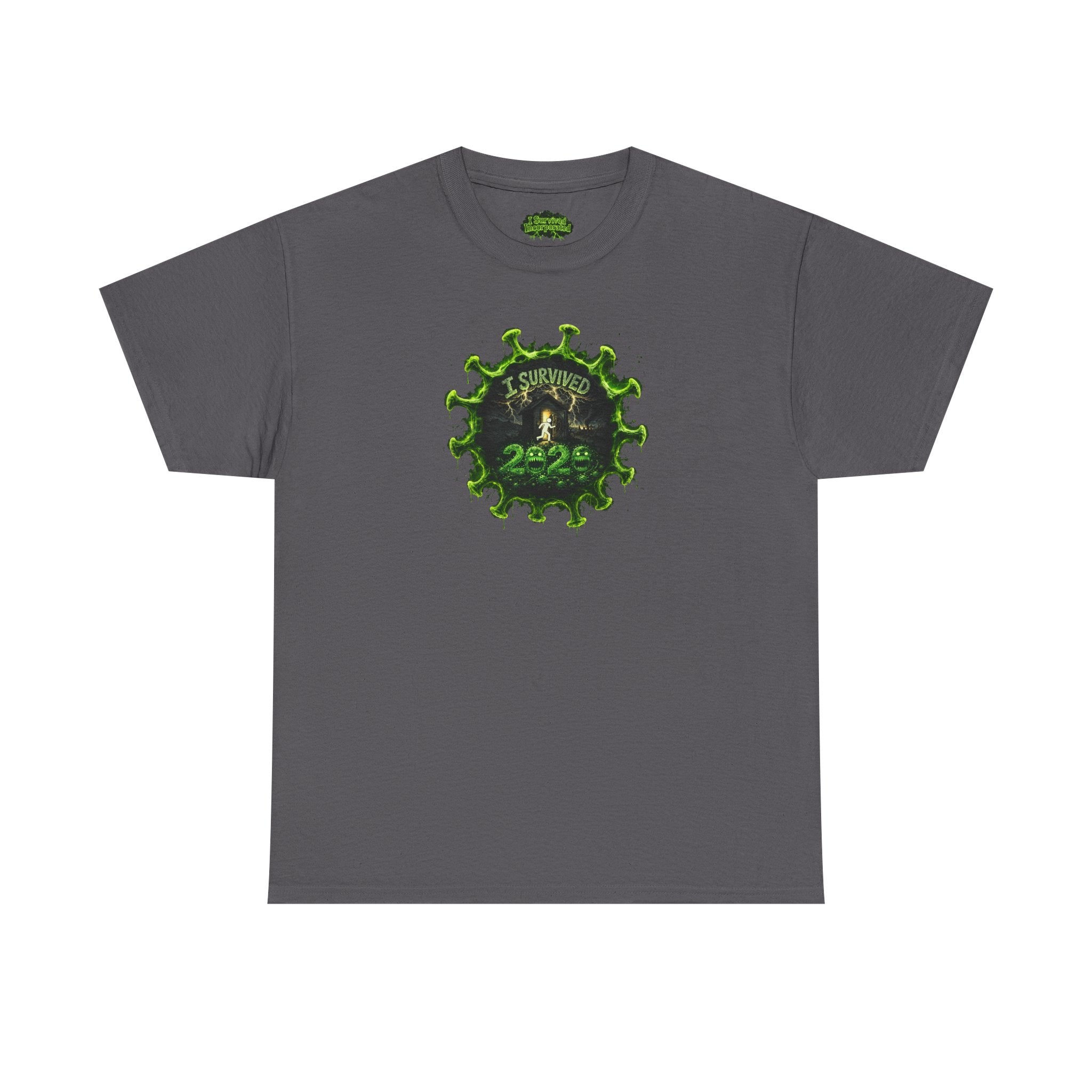 I Survived 2020 — PANDEMIC S1:E4: Director's Cut "Mask Madness" Unisex Heavy Cotton Tee