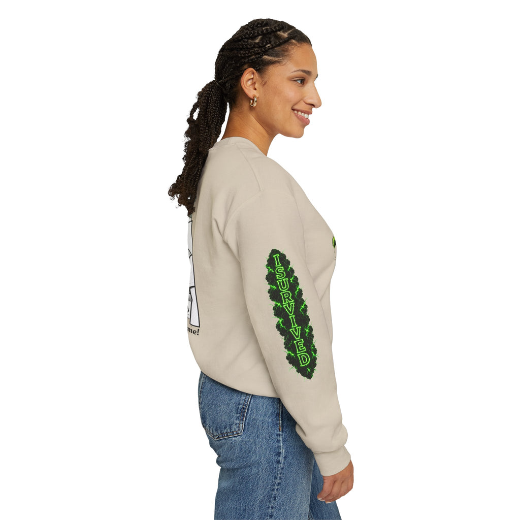I Survived 2020 — Director's Cut S1:E5 "Delivery Doomsday" | Pandemic Edition Unisex Heavy Blend™ Crewneck Sweatshirt