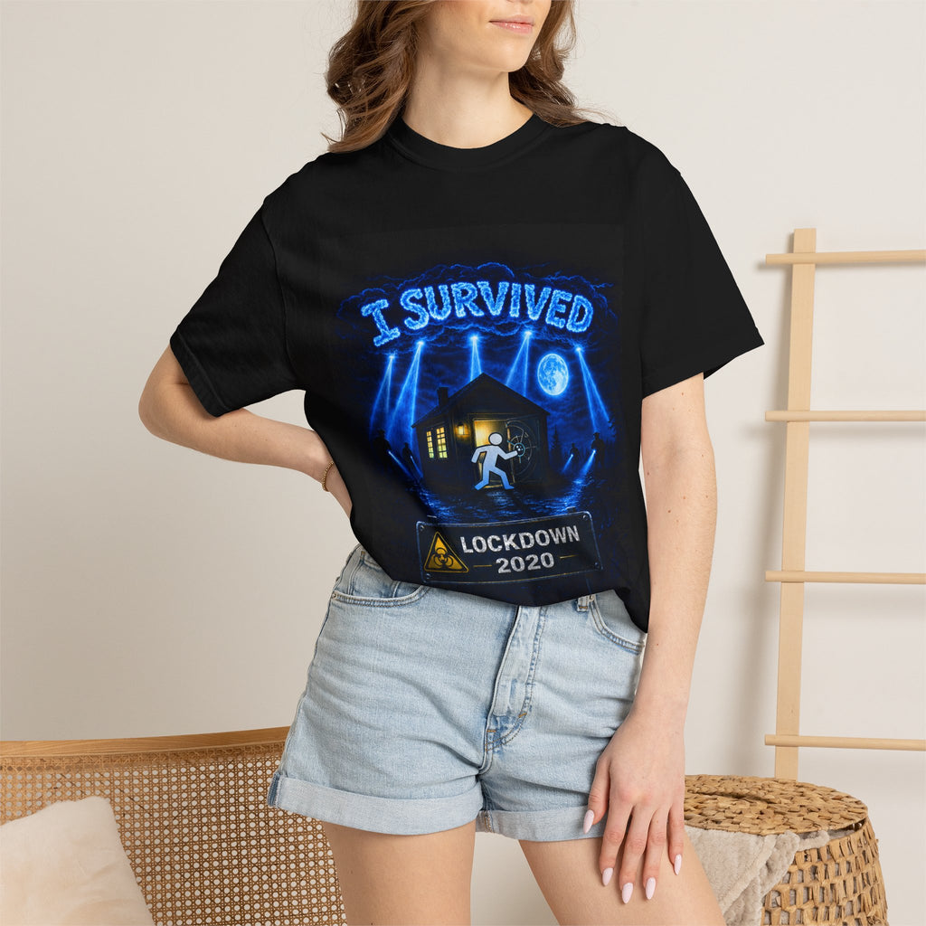 I Survived 2020 — S3:E3 "Remote Schooling" | Lockdown Edition Documentary Unisex Garment-Dyed T-shirt