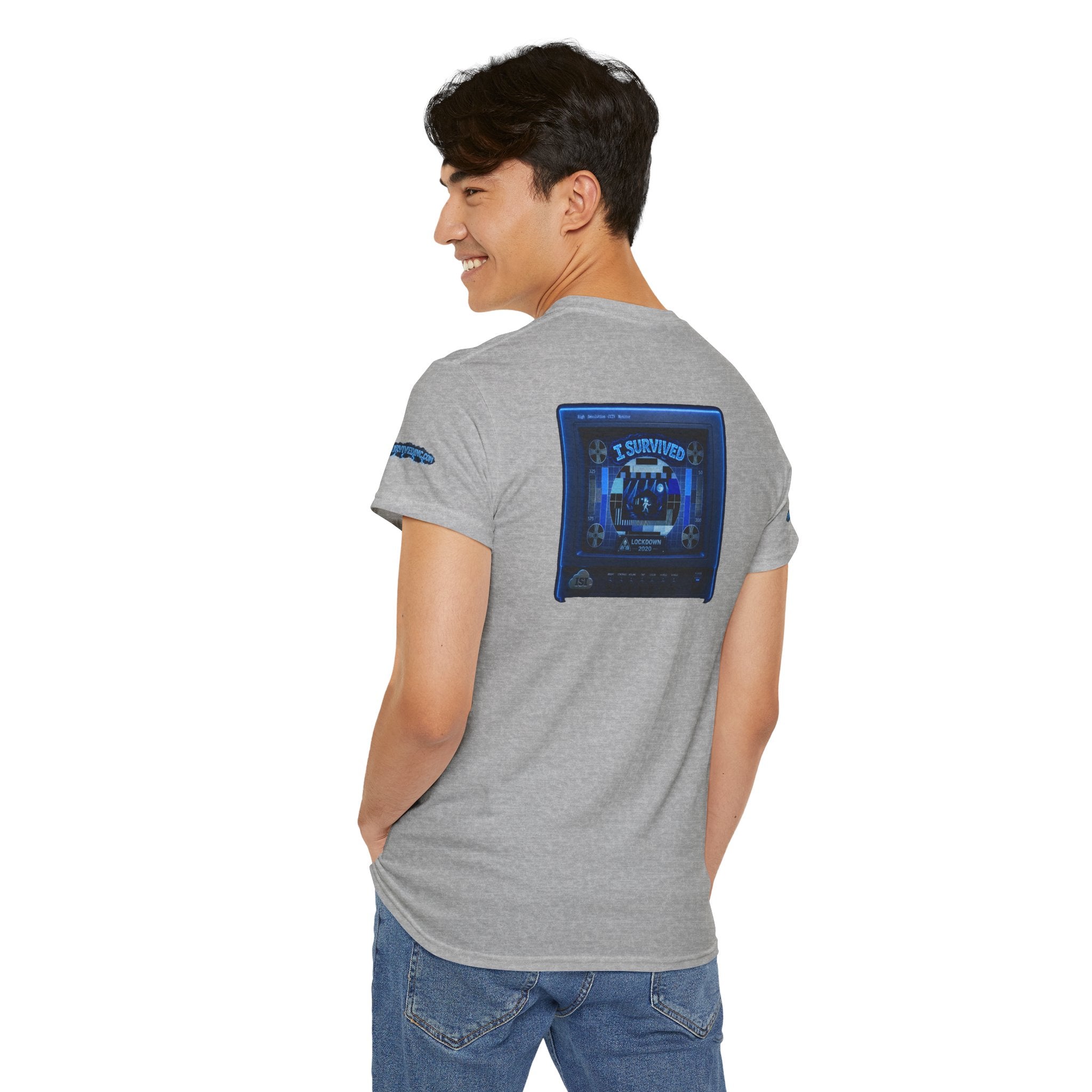I Survived 2020 — "Please Stand By" Test Pattern Tee Lockdown Special Edition Summer Exclusive Unisex Heavy Cotton Tee
