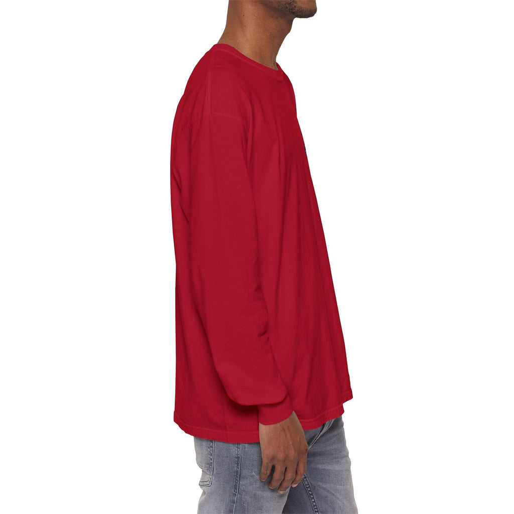 I Survived 2020 — "Please Stand By" Test Pattern Tee Summer Premier Unisex Garment-Dyed Long Sleeve T-Shirt