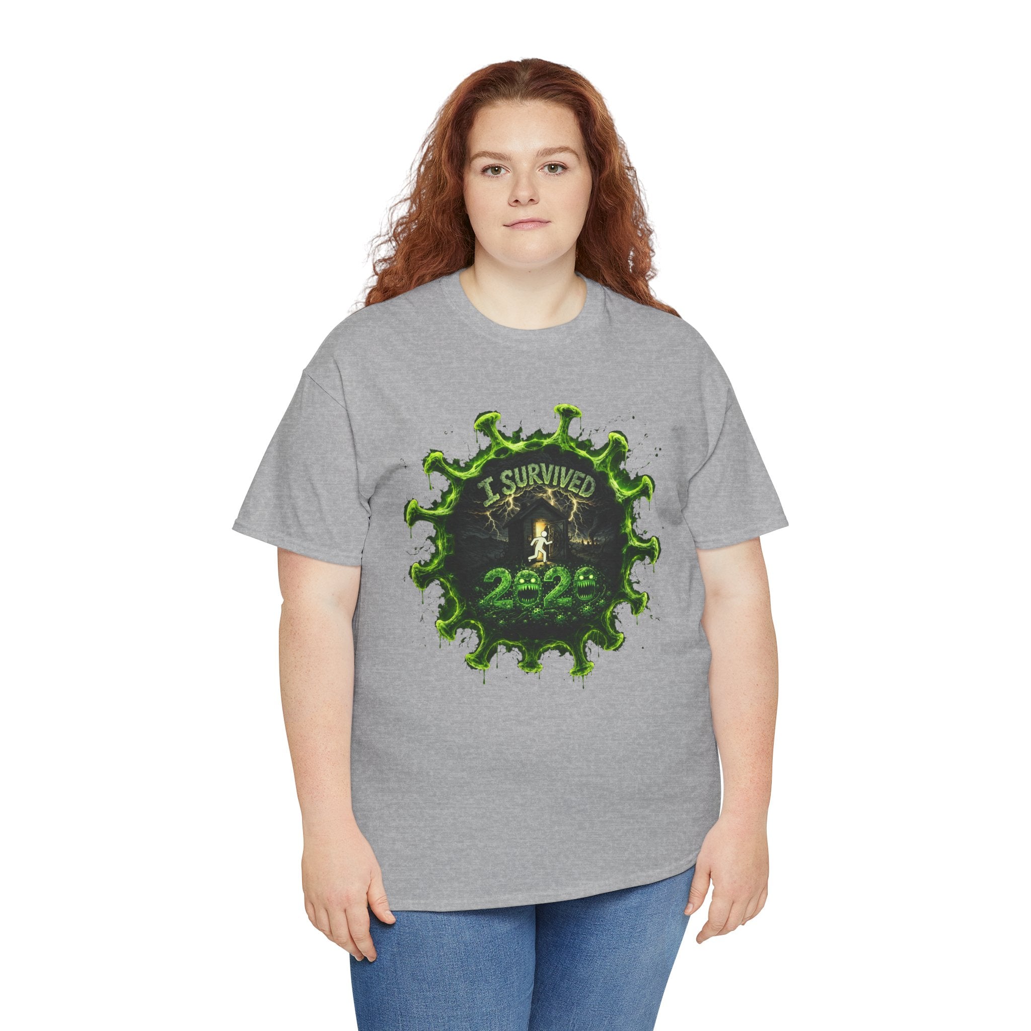 I Survived 2020 — Director's Cut S1:E5 "Delivery Doomsday" | Pandemic Edition Unisex Heavy Cotton Tee