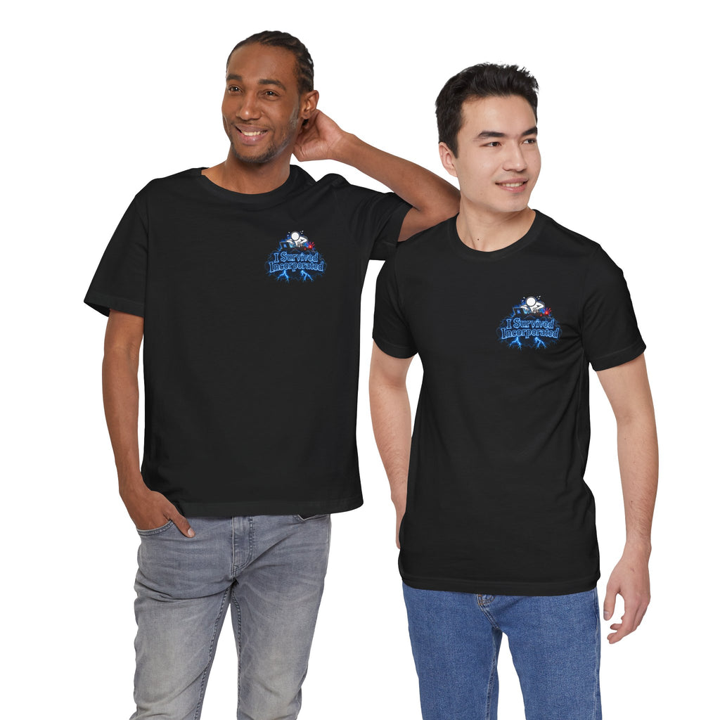 I Survived 2020 — "Please Stand By" Test Pattern Tee Lockdown Summer Exclusive Unisex Jersey Short Sleeve Tee