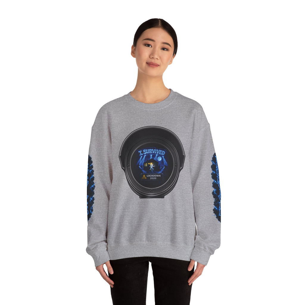 I Survived 2020 — Director's Cut S3:E3 "Remote Schooling" | Lockdown Edition Documentary Unisex Heavy Blend™ Crewneck Sweatshirt