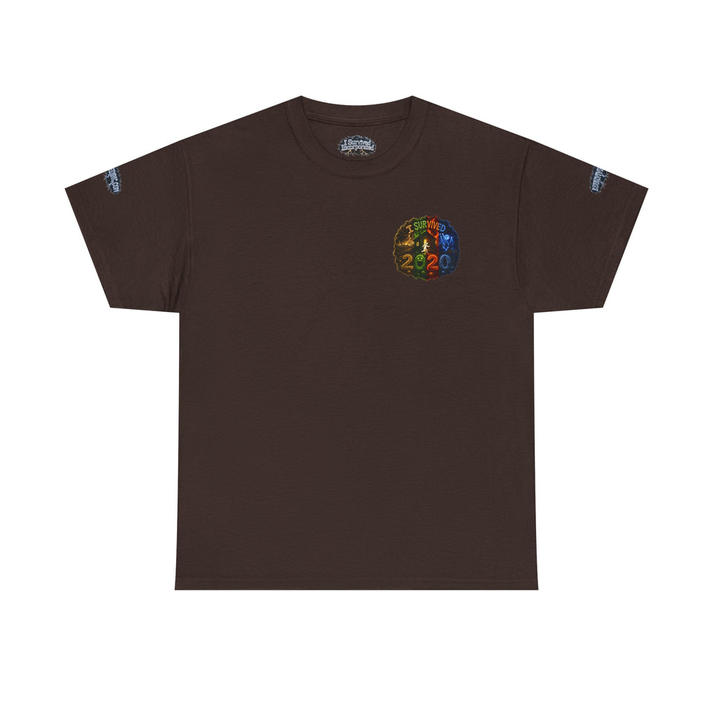 I Survived 2020 — "No Signal" Test Pattern Tee Alien Broadcast Finale Special Edition Summer Premiere Unisex Heavy Cotton Tee